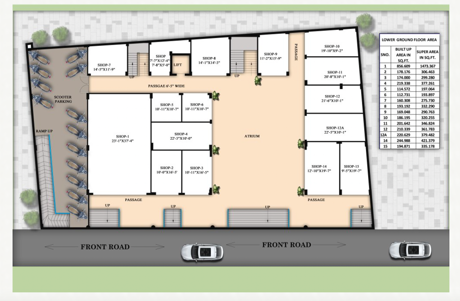 Lower Ground Floor Plan