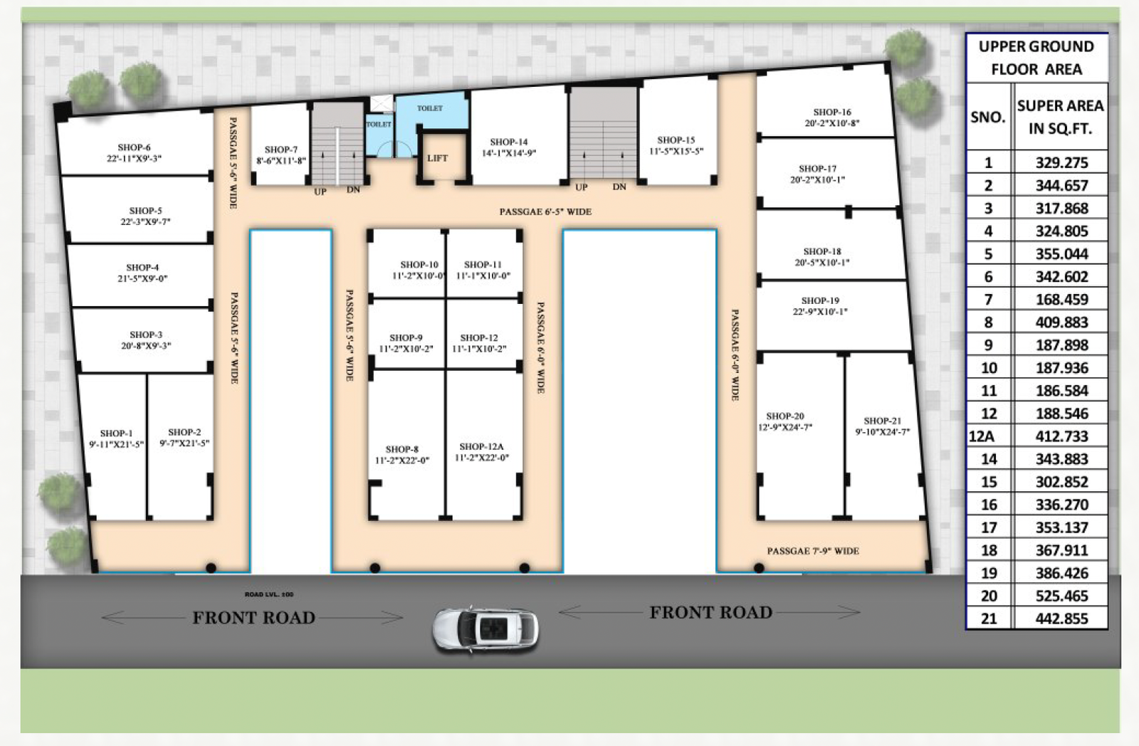 Upper Ground Floor Plan